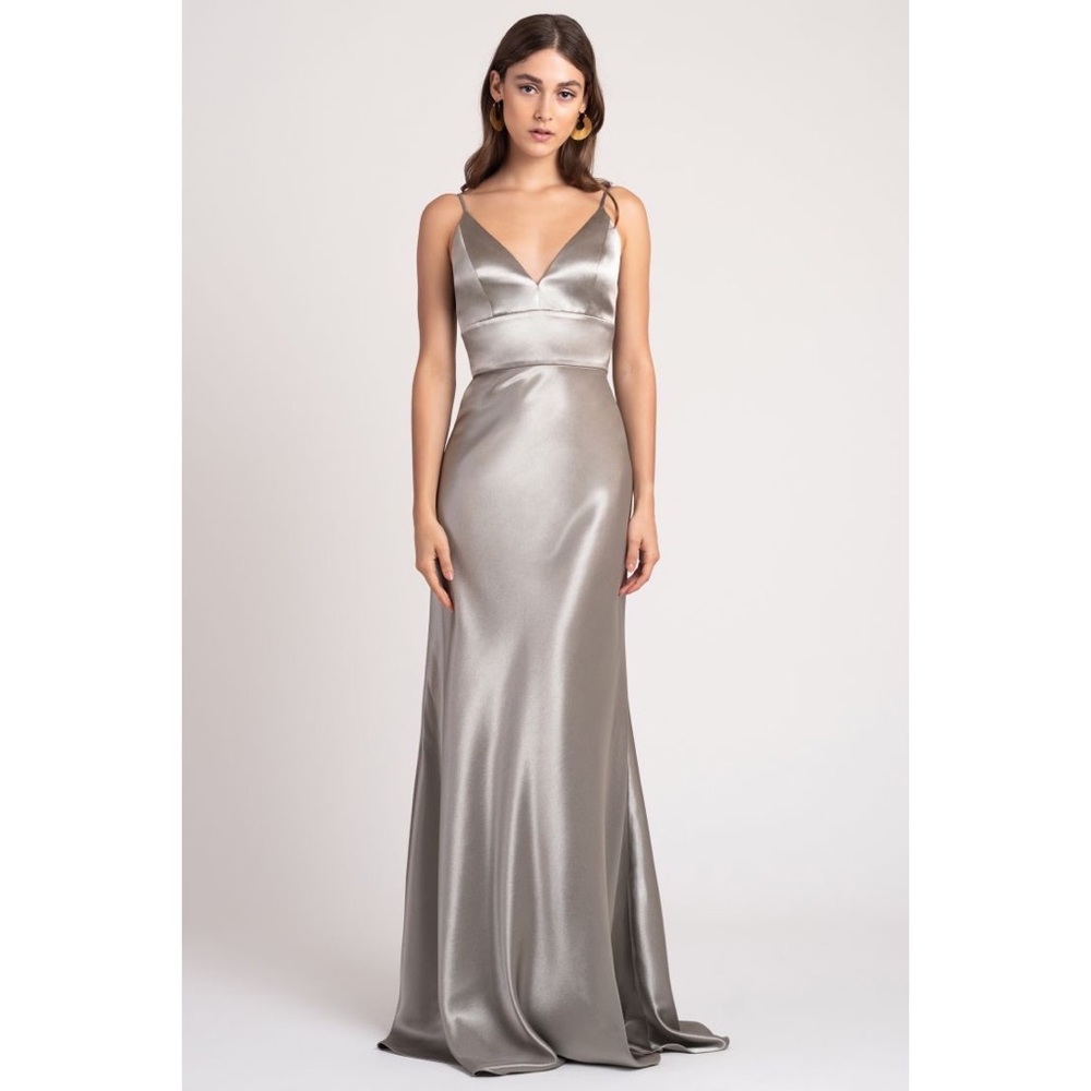 Jenny Yoo Brenna Gown in Latte
